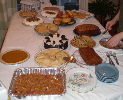 Dessert: pies and cakes and cookies, oh my!